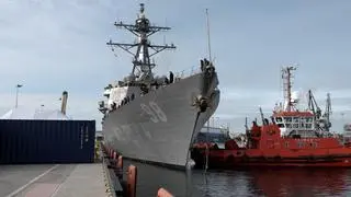 Niszczyciel USS Forrest Sherman dotarł do portu w Gdańsku