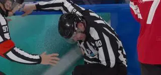 Uderzenie prosto w sędziego. "Bardzo bolesne"