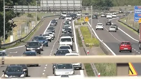 Wracają znad morza. Stoją z 10-kilometrowym korku 