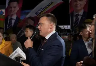 Podziękowania i zapowiedzi dalszej walki. Kandydaci po "przepotwornie" długiej debacie
