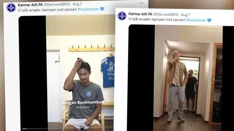 Wzruszający gest dla chorego piłkarza. Pokazano nagranie z jego reakcją