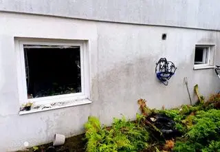 Wybuch gazu w domu jednorodzinnym