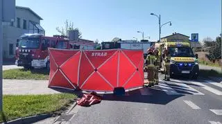 Tragiczne zderzenie, nie żyje motocyklista 