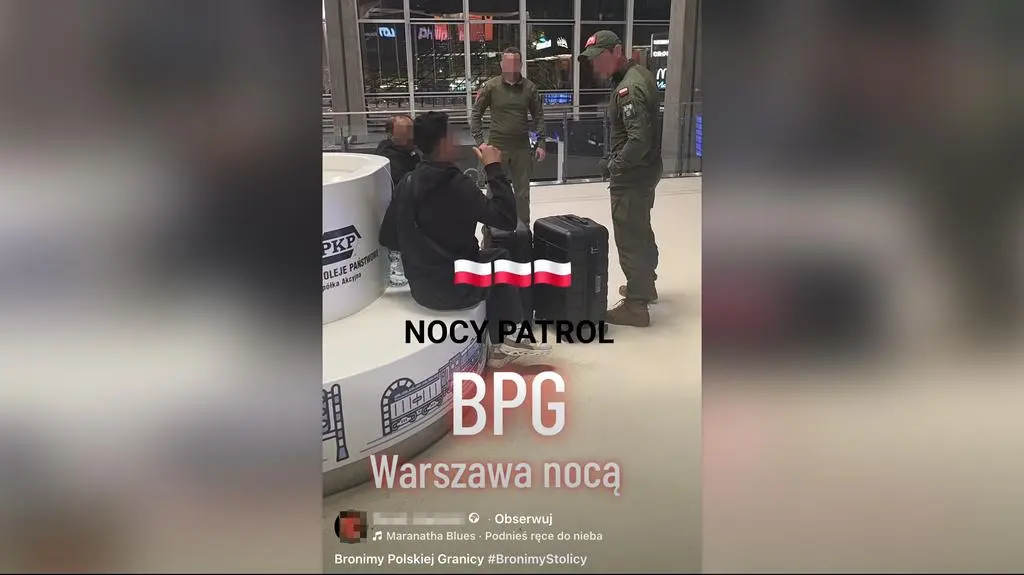 "Patrol" na Dworcu Centralnym