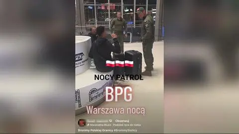 "Patrol" na Dworcu Centralnym