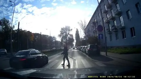 Jeden krok od potrącenia