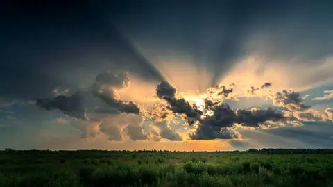 Chmury, słońce
