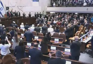 Owacje na stojąco dla Trumpa w Knesecie 