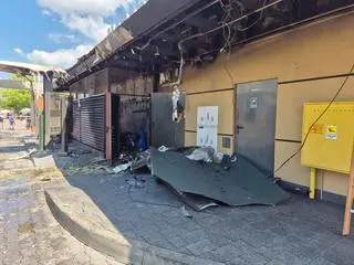 Pożar restauracji w Grudziądzu