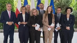 Konferencja prasowa Lewicy