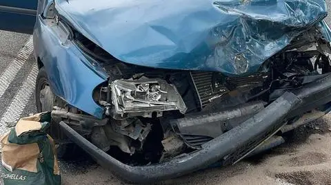 Wypadek w miejscowości Marysin