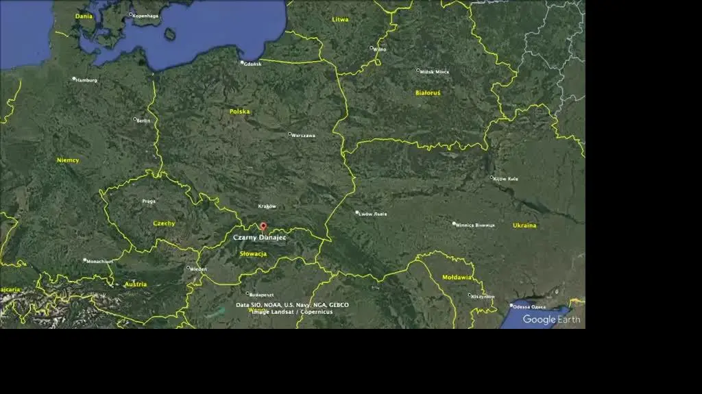 czarny dunajec