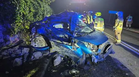 Tragiczny wypadek pod Zgierzem. Nie żyje 20-latka