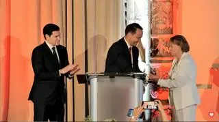 Rubio mówi o Polsce, publiczność bije brawo