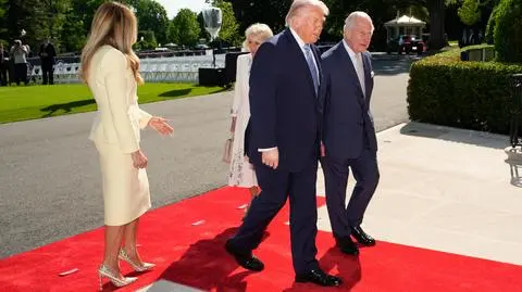 Król Karol, Donald Trump