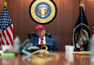 Trump zabrał głos i podziękował Iranowi
