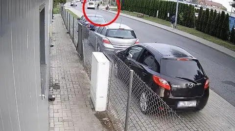 Potrącenie rowerzysty