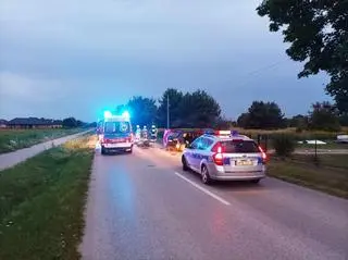 Nie żyje kierowca motocykla, który zderzył się z osobówką 