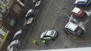 Na ulicach przylegających do ul