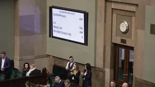 SAFE w Sejmie, PiS i Konfederacja przeciwko. Tusk: maski opadły