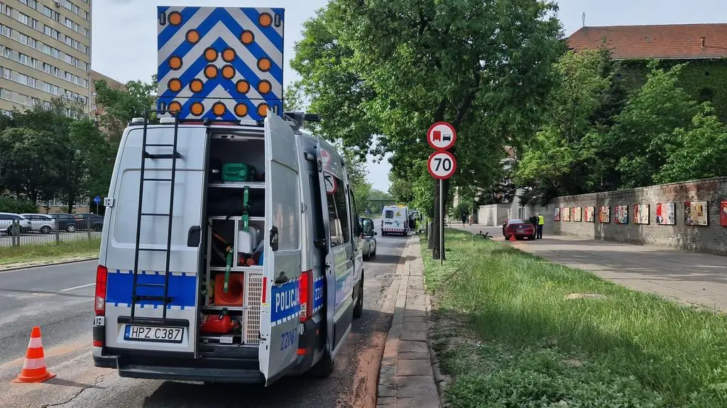Wypadek na Mokotowie