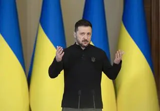 Zełenski o możliwym zawieszeniu broni i porozumieniu pokojowym