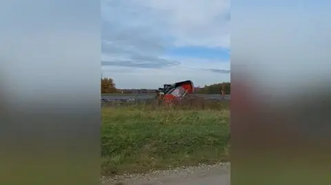 Wypadek na A4, m. Zaczarnie 