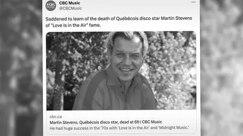 Martin Stevens nie żyje. Piosenkarz miał 69 lat