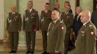 Generał broni Tomasz Piotrowski (drugi od lewej)