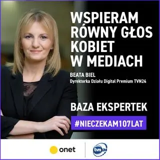 Wspieram równy głos kobiet w mediach