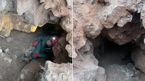 Odkryli wejście do nieznanej wcześniej jaskini. "Nie wiemy, dokąd prowadzi, ani jak głęboko sięga"