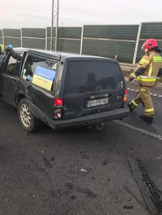 Zderzenie na S7