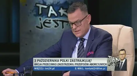 Marta Konarzewska i Marian Piłka w Tak jest