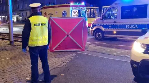 Śmiertelny wypadek w okolicach przystanku Grenadierów na alei Waszyngtona
