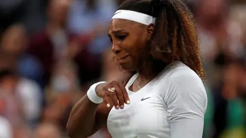 Rekordu nie będzie. Dramat Sereny Williams w pierwszym secie Wimbledonu