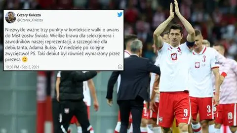 Nowy prezes PZPN pochwalił. "Wymarzony debiut"