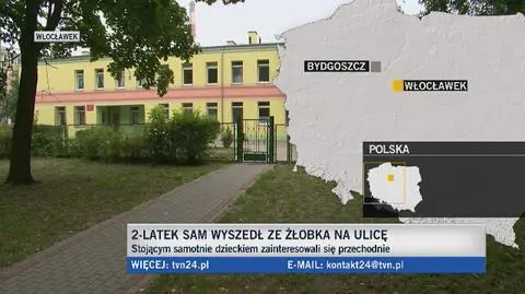 Dzieckiem zainteresowali się przechodnie