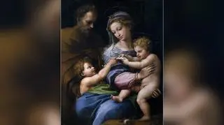 "Madonna della Rosa" znajduje się w zbiorach madryckiego muzeum Prado.