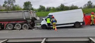 Śmiertelny wypadek na autostradzie A4