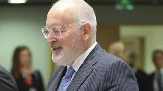 Frans Timmermans pyta o Sąd Najwyższy. Polska ma siedem dni na odpowiedź