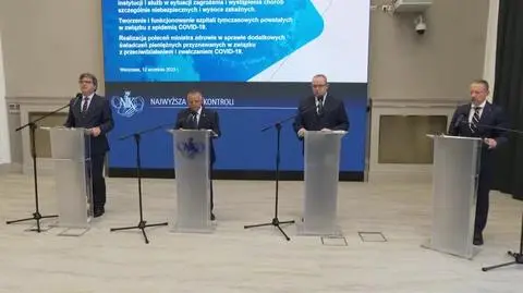 NIK: 7 miliardów zł wydano na puste łóżka, Polska nie była przygotowana do walki z COVID