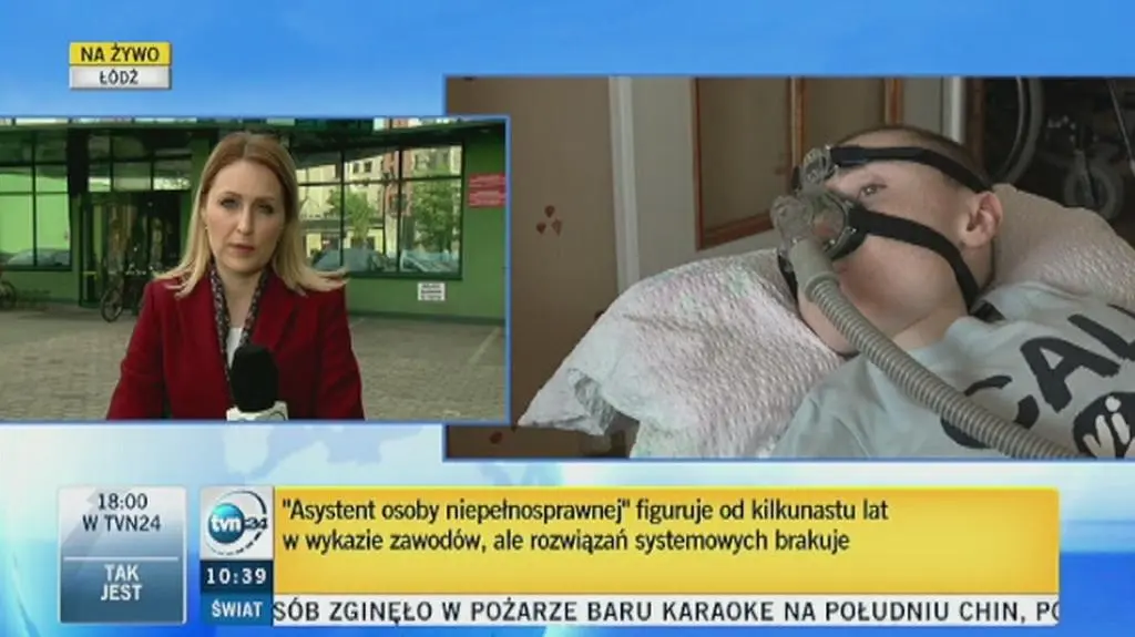 Mariusz chce pracować mimo choroby