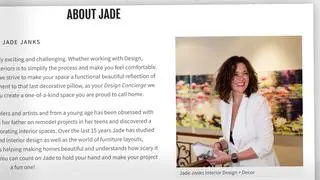 Strona internetowa Jade Janks.