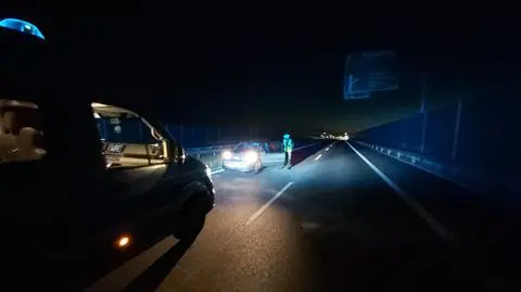 Kobieta wjechała pod prąd na drogę ekspresową S14
