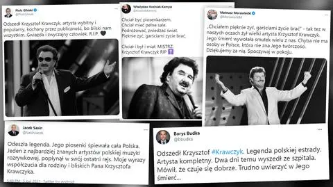 Politycy upamiętniają Krzysztofa Krawczyka
