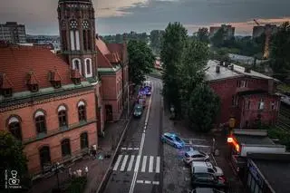 Zawaliła się kamienica w Chorzowie 