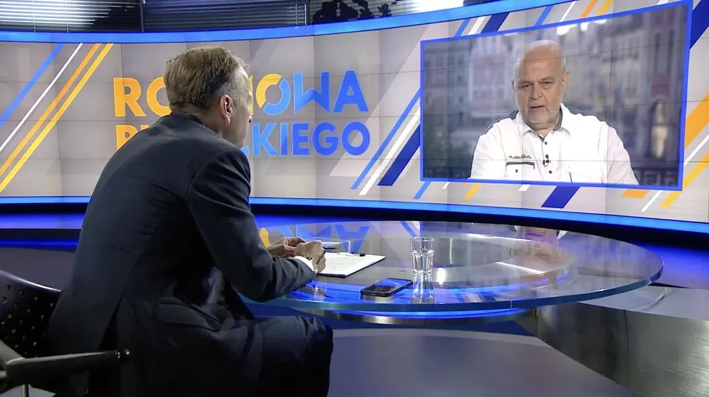 "Rozmowa Piaseckiego". Gościem był doktor habilitowany Ryszard Szetela z Wydziału Inżynierii Środowiska Politechniki Wrocławskiej