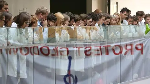 Protest medyczny się rozszerza