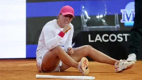 Łzy radości Igi Świątek po triumfie w Madrycie