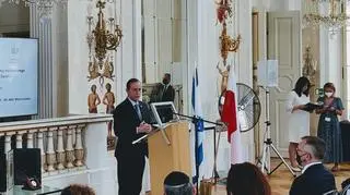 Marszałek Senatu Tomasz Grodzki na uroczystości